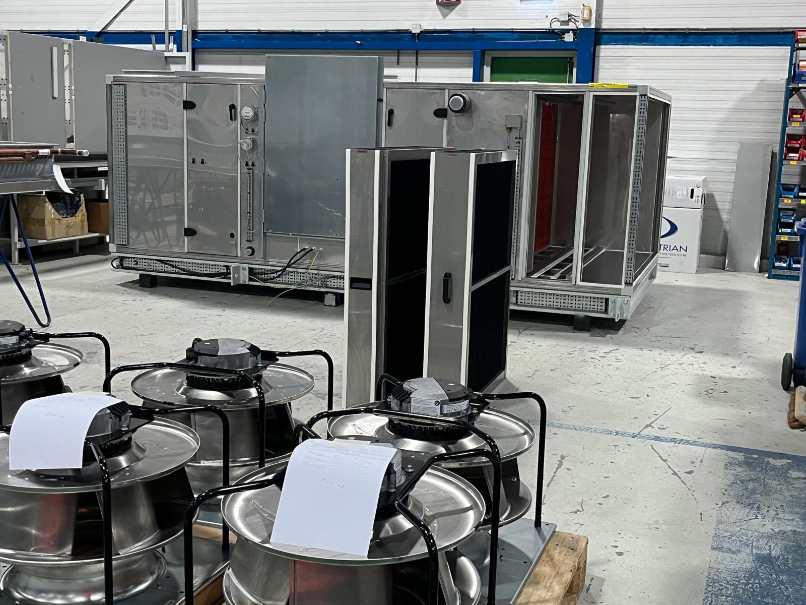 Industrial Ventilation Assembly Worker